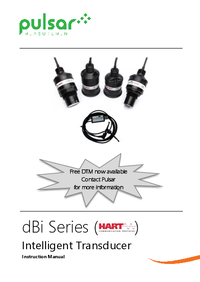 Thumbnail of document Manual - dBi HART Transducers